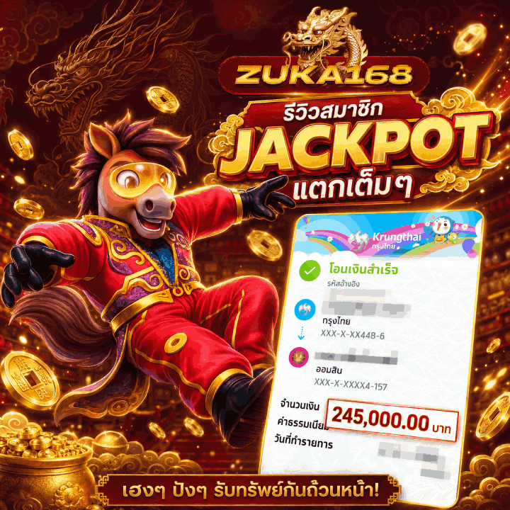 เฮงๆ ปังๆ รับทรัพย์กันถ้วนหน้า! จำนวนเงิน 245,000.00 บาท