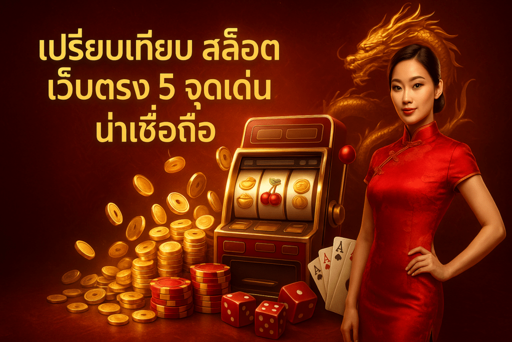 เปรียบเทียบ สล็อต เว็บตรง