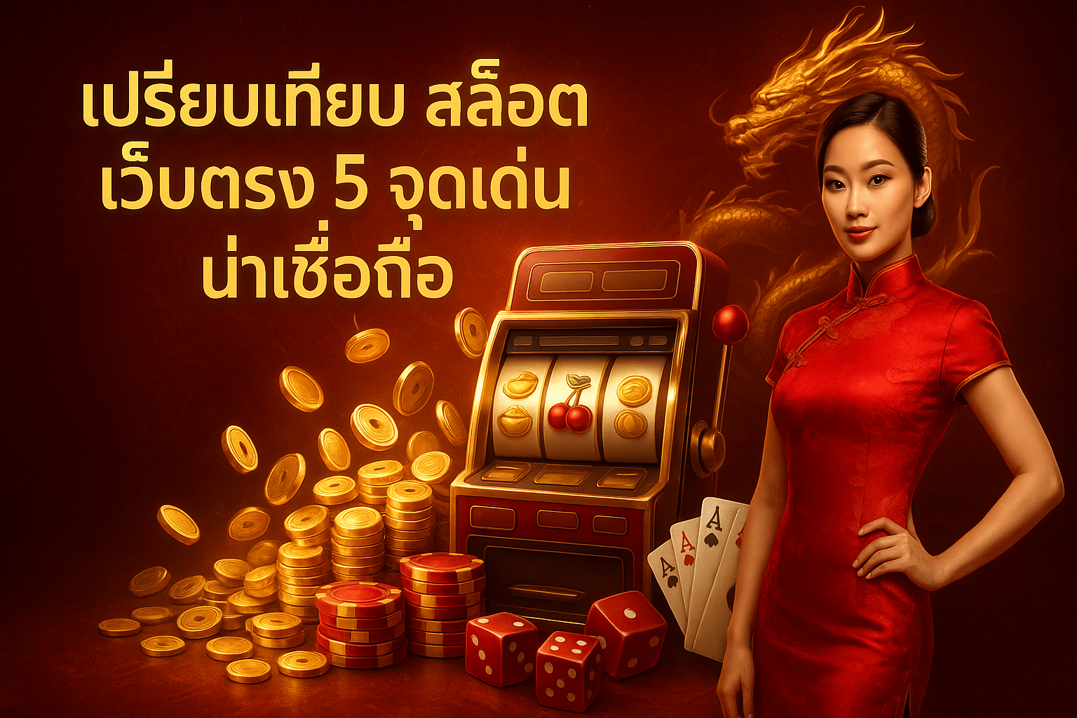 เปรียบเทียบ สล็อต เว็บตรง