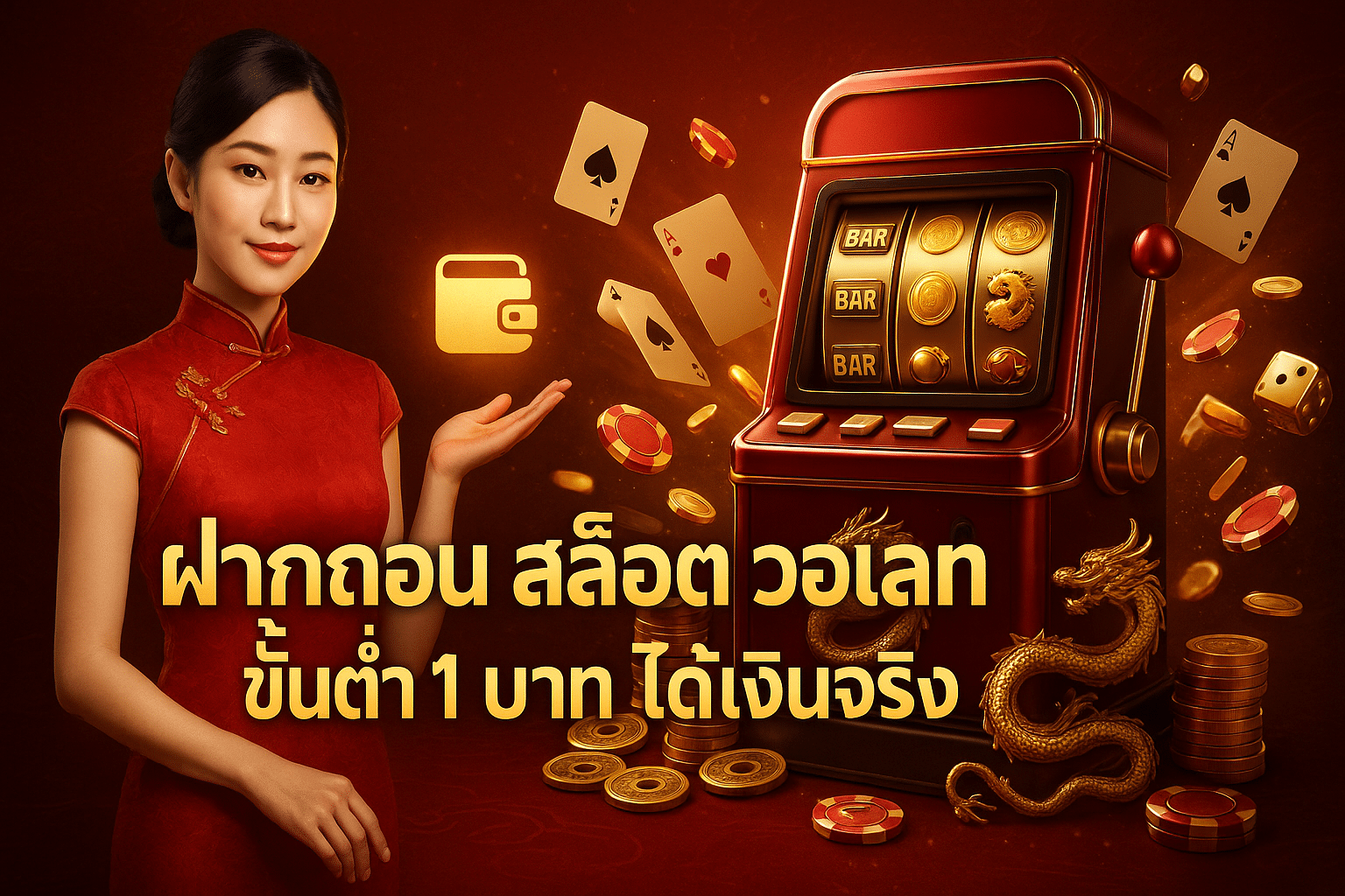 ฝากถอน สล็อต วอเลท