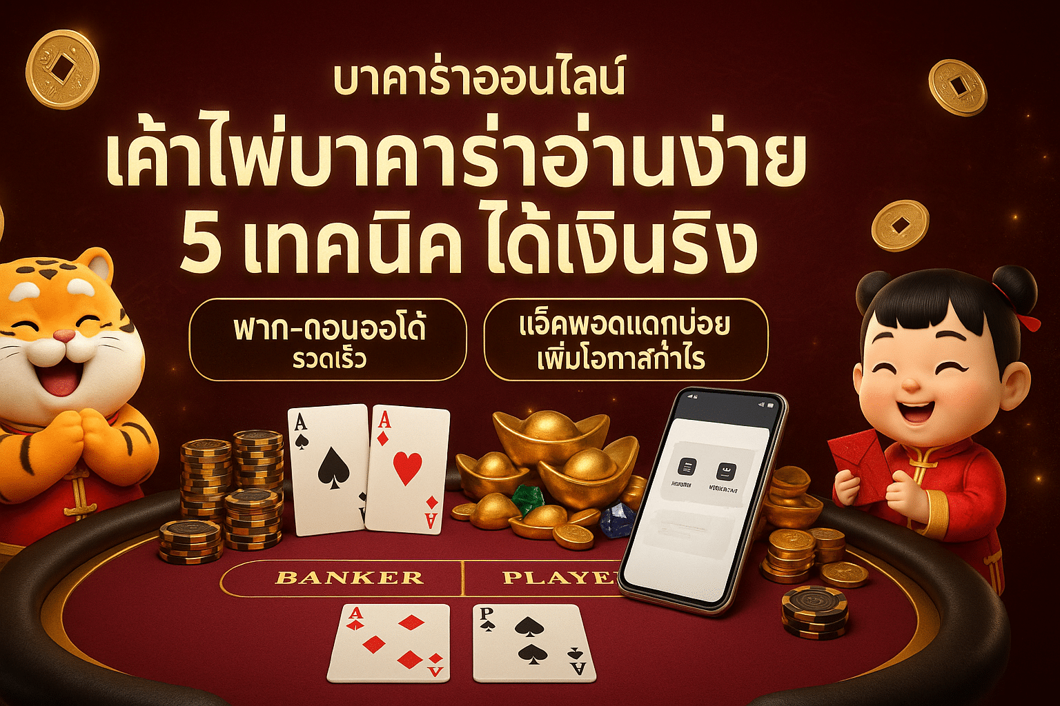 เค้าไพ่บาคาร่าอ่านง่าย